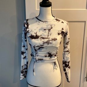 Long Sleeve Cropped Shirt